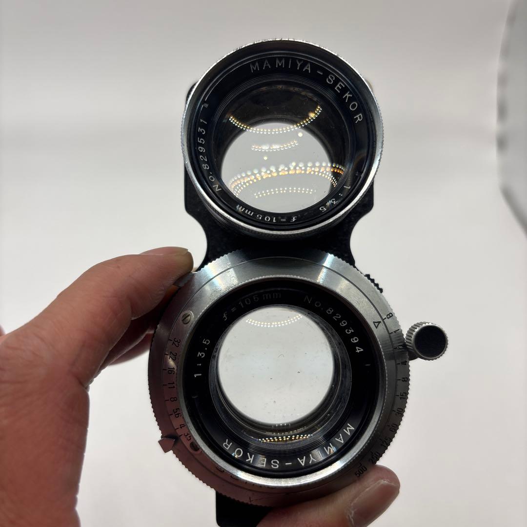 フィルムカメラ MAMIYA C3 PROFESSIONAL+105mm F3.5