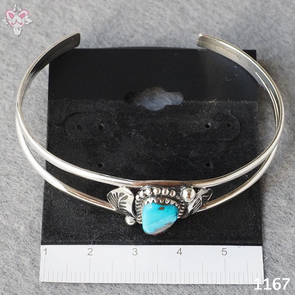 大粒 ナゲット ターコイズ インディアンジュエリー ナバホ族 シルバー バングル