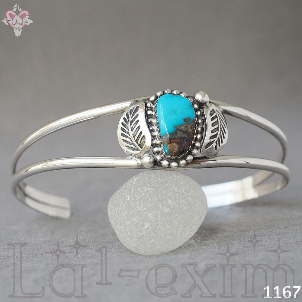 大粒 ナゲット ターコイズ インディアンジュエリー ナバホ族 シルバー バングル