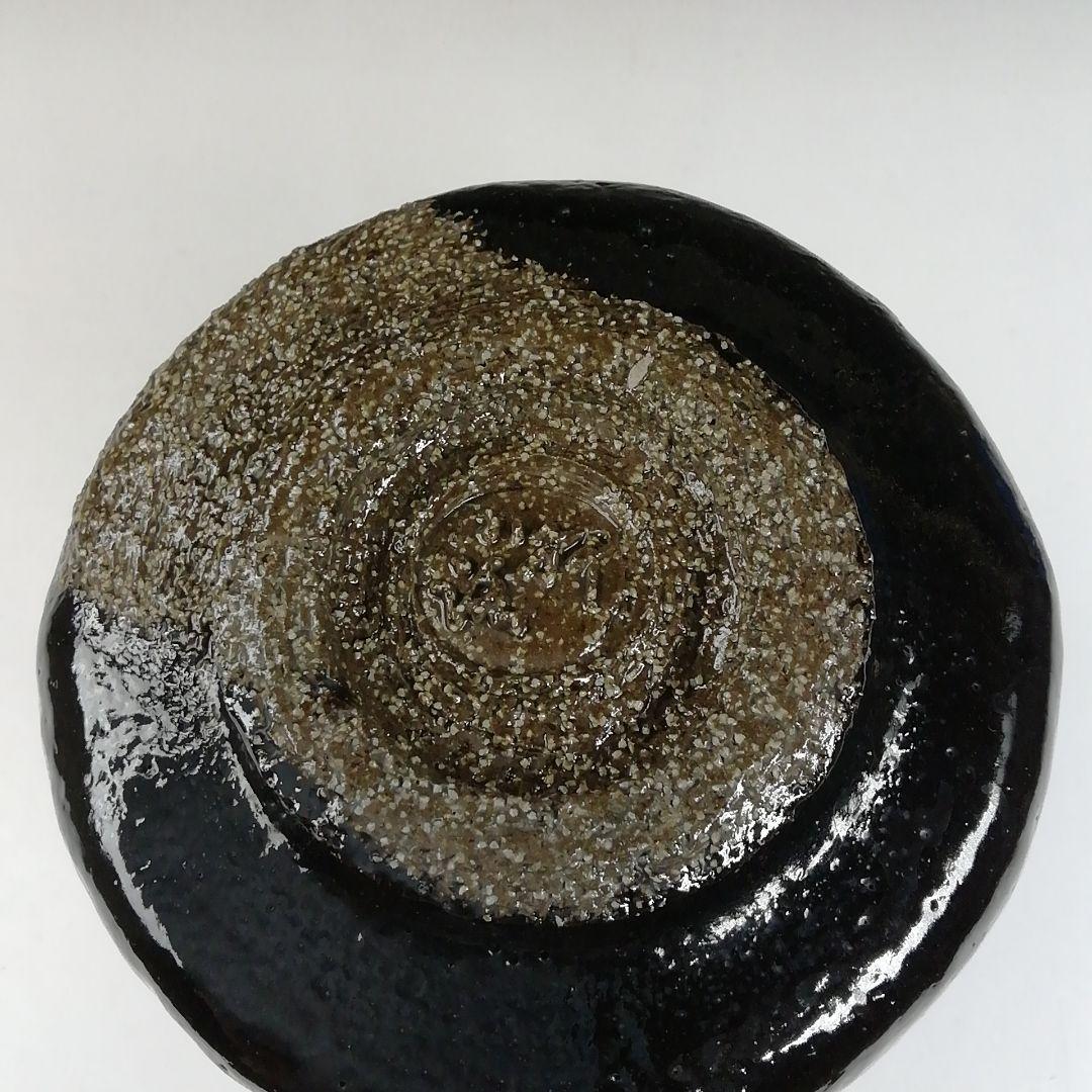 Ｔ４４８　茶碗　『空中寒月写』『押小路窯　庄左ェ門 造』　共箱　抹茶碗　茶道具