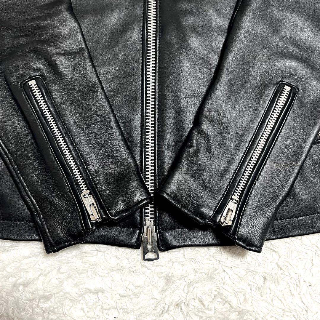✨美品✨ジャックローズ レザー ジャケット ライダース 羊革