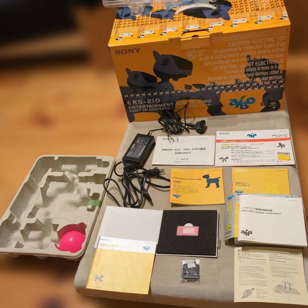 aibo 本体 ERS−210　通電確認のみ ジャンク品