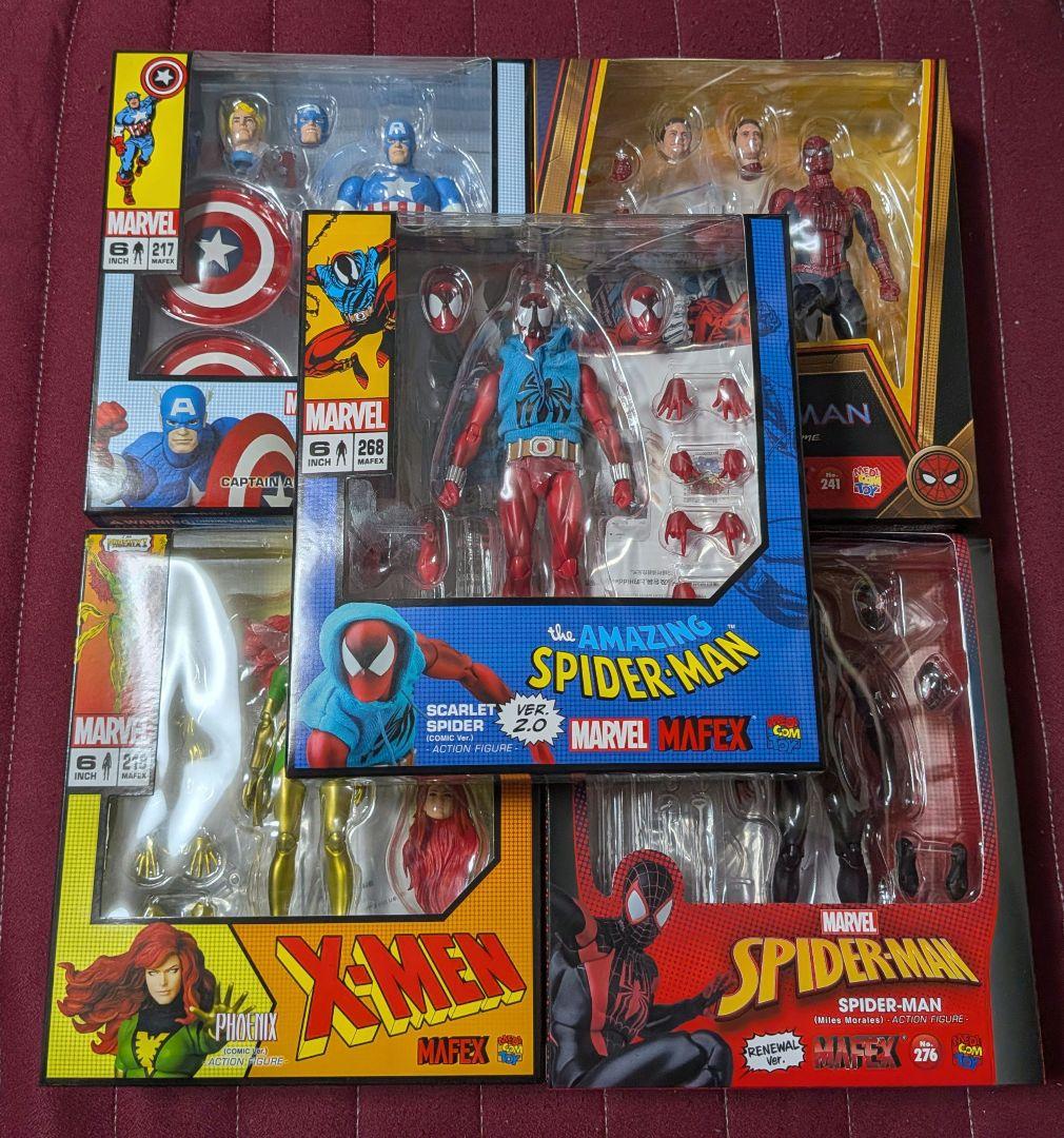 MARVEL MAFEX 新品未開封9体　コレクション整理