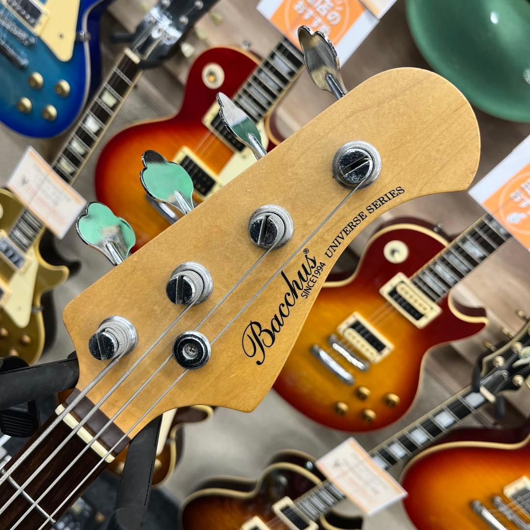 【⑦追加11430】 Bacchus ジャズベースタイプ メタリックブルー