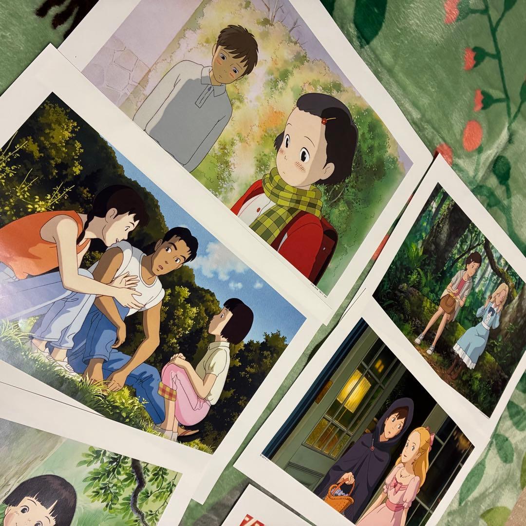 ジブリポスター柄違い、16タイトル各2枚合計32枚セット