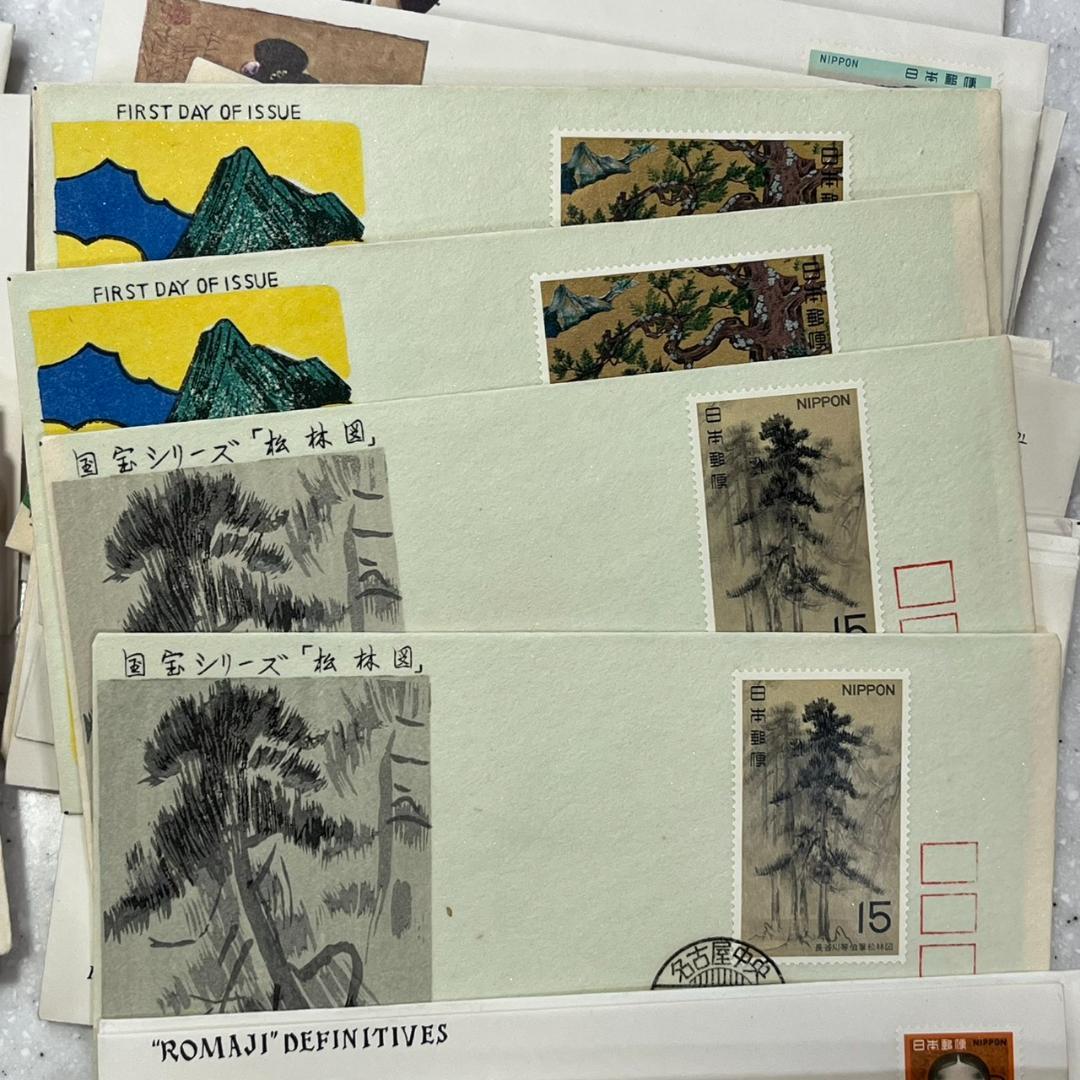 初日カバー 使用済み切手 FDC 大量 まとめて 約2.1kg 400枚以上