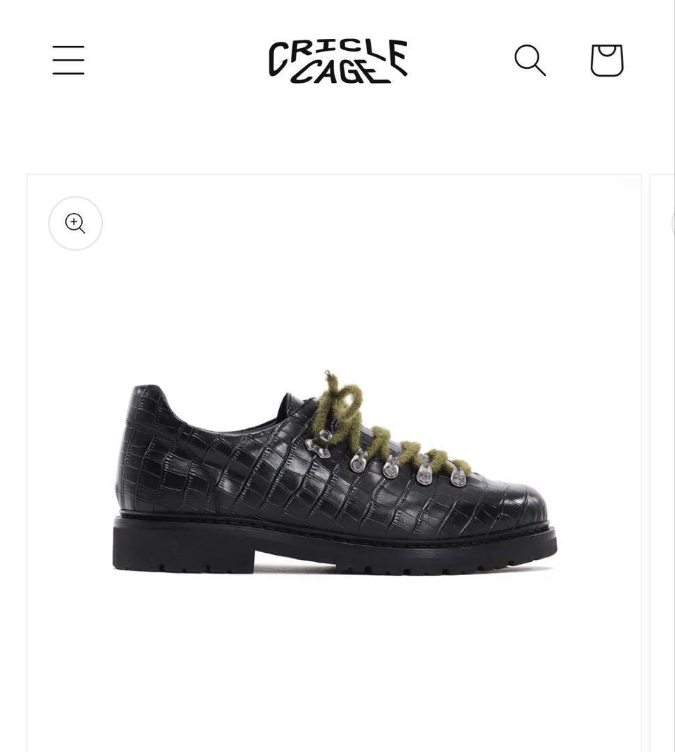 CRICLE CAGE MOUNTAIN DERBY CROC ブラック