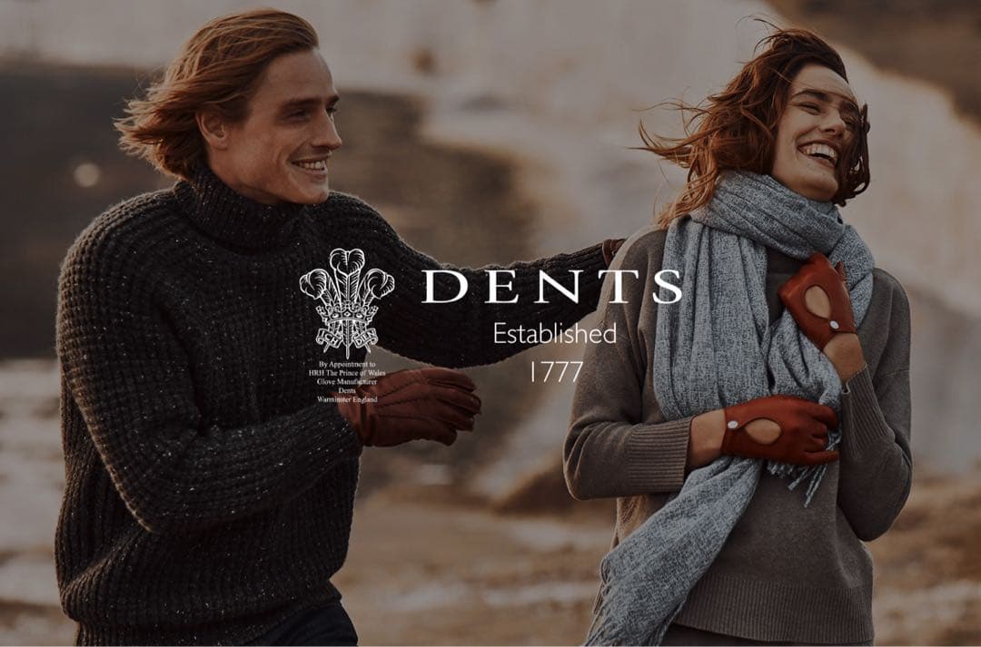 新品DENTS 15-1117 スマホ対応 レザーグローブ ブラック デンツ