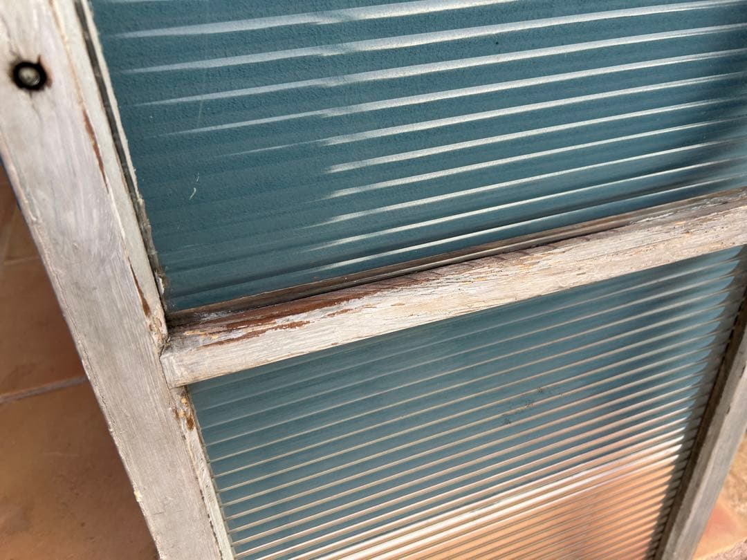 ビンテージ窓枠 昭和レトロ　アンティーク