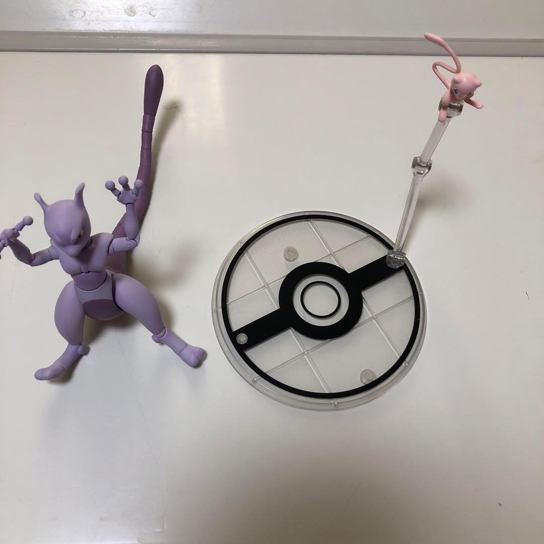 ミュウツー フィギュア 紫色 付属 ミュウ