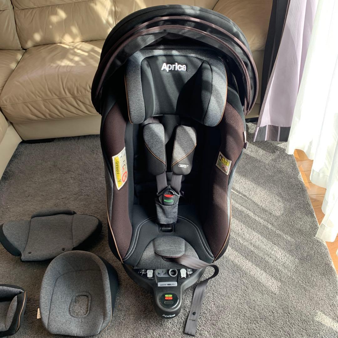 Aprica クルリラ プロテクト ISOFIX 取扱説明書付き