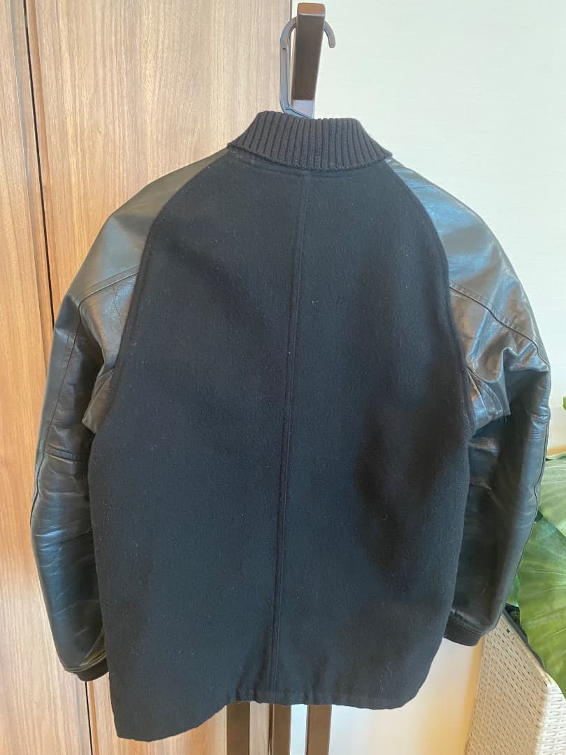 ESTNATION ×MARVY JAMOKE　牛革レザー スタジャン Sサイズ