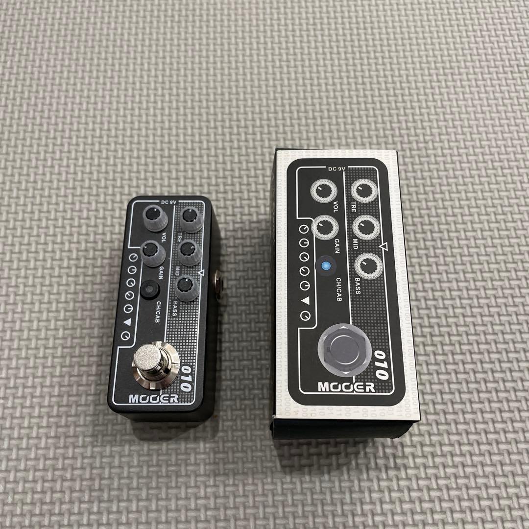 ギター Mooer micro preamp 010
