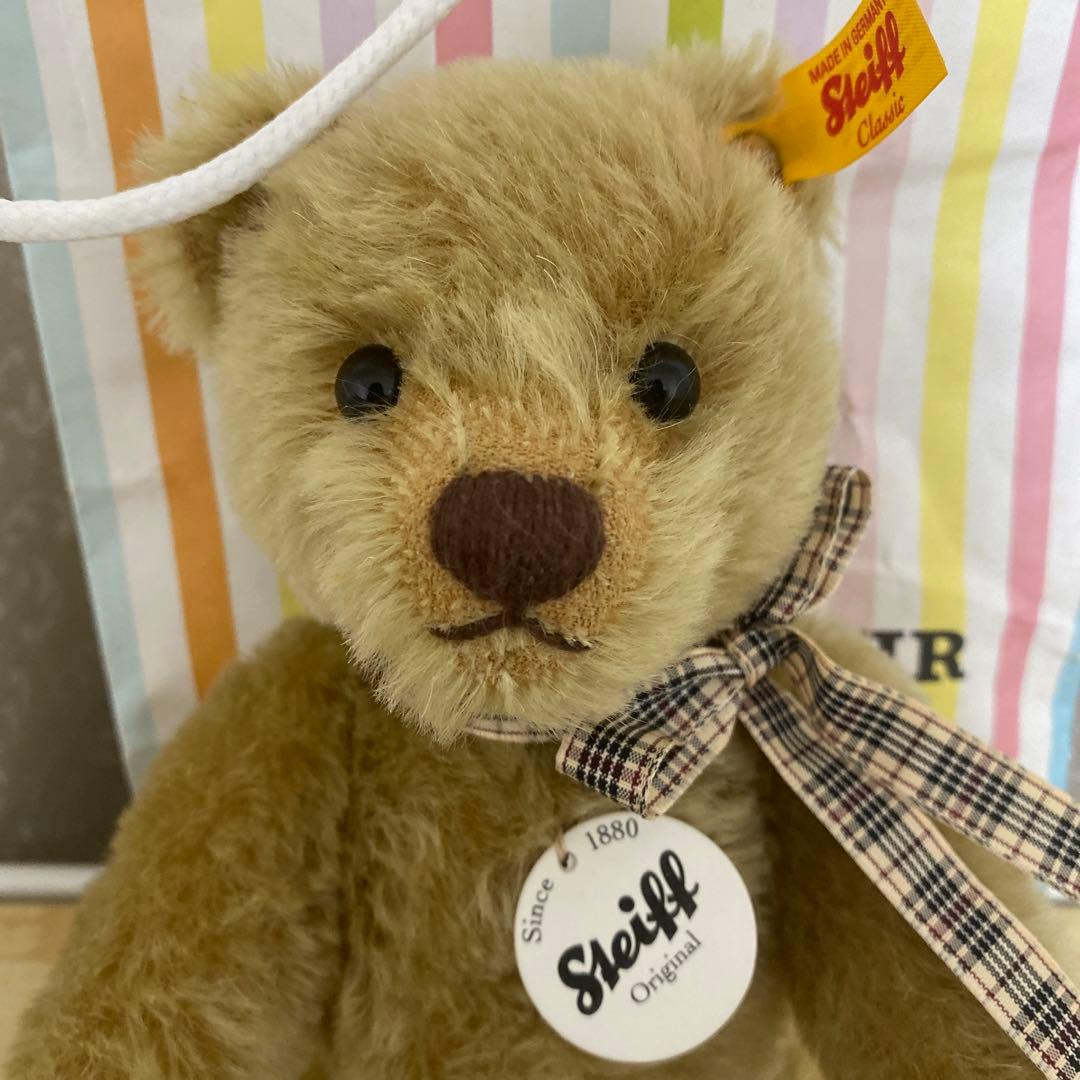 ぬいぐるみ Steiff Classic Teddy Bear Brass
