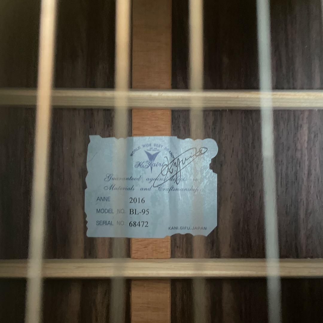 K.Yairi Guitar BL-95 ヤイリギター　美品