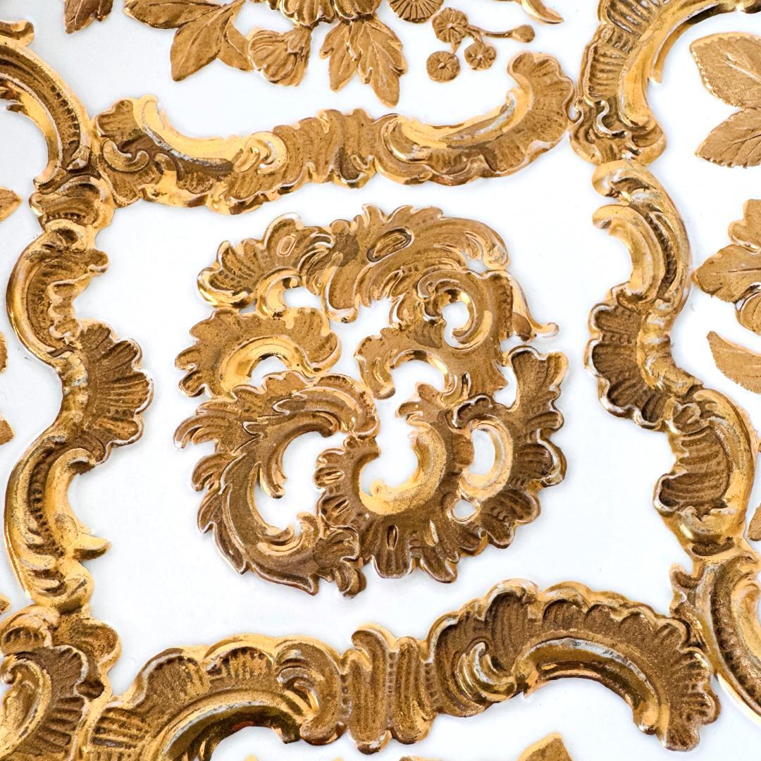 ★マイセン★1級品 プレート ゴールドグランツ バラ 28cm　プレート