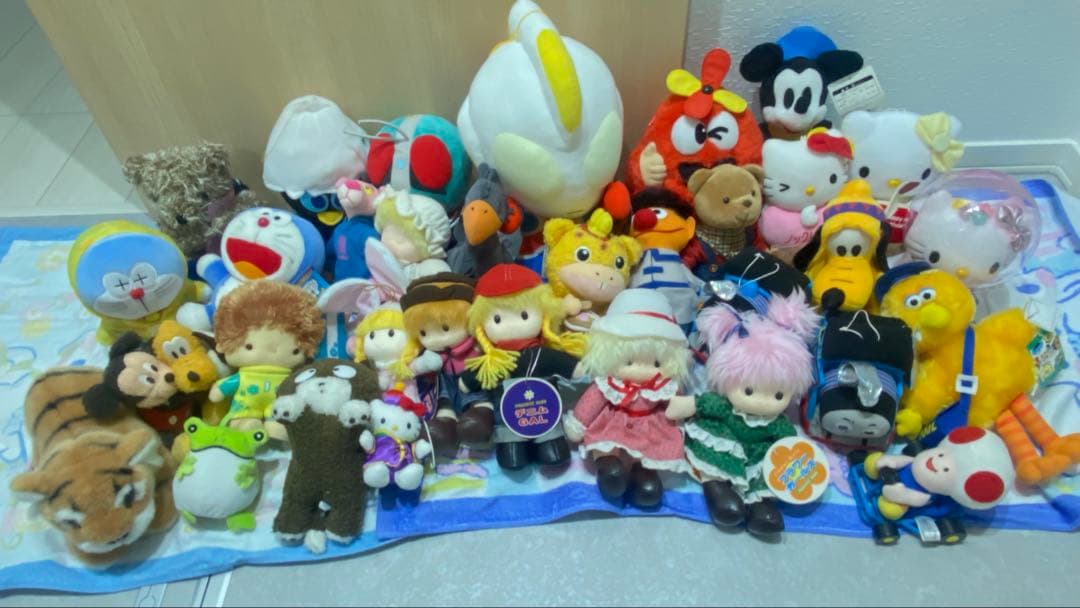 【レトロ】ぬいぐるみ35個まとめ売り(送料無料)