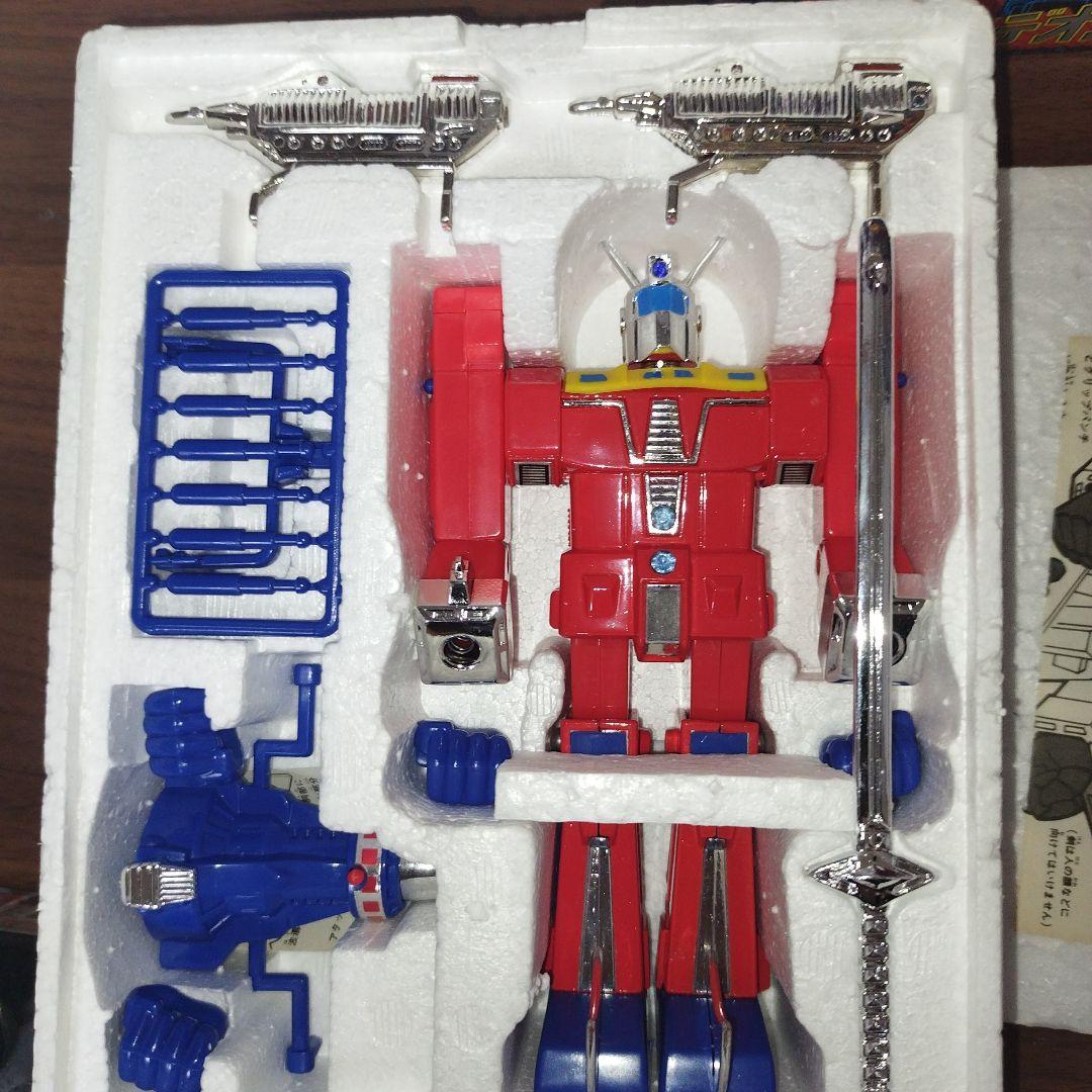 美品　TOMY　イデオン合金　イデオンDX 超合金　当時物　ポピー