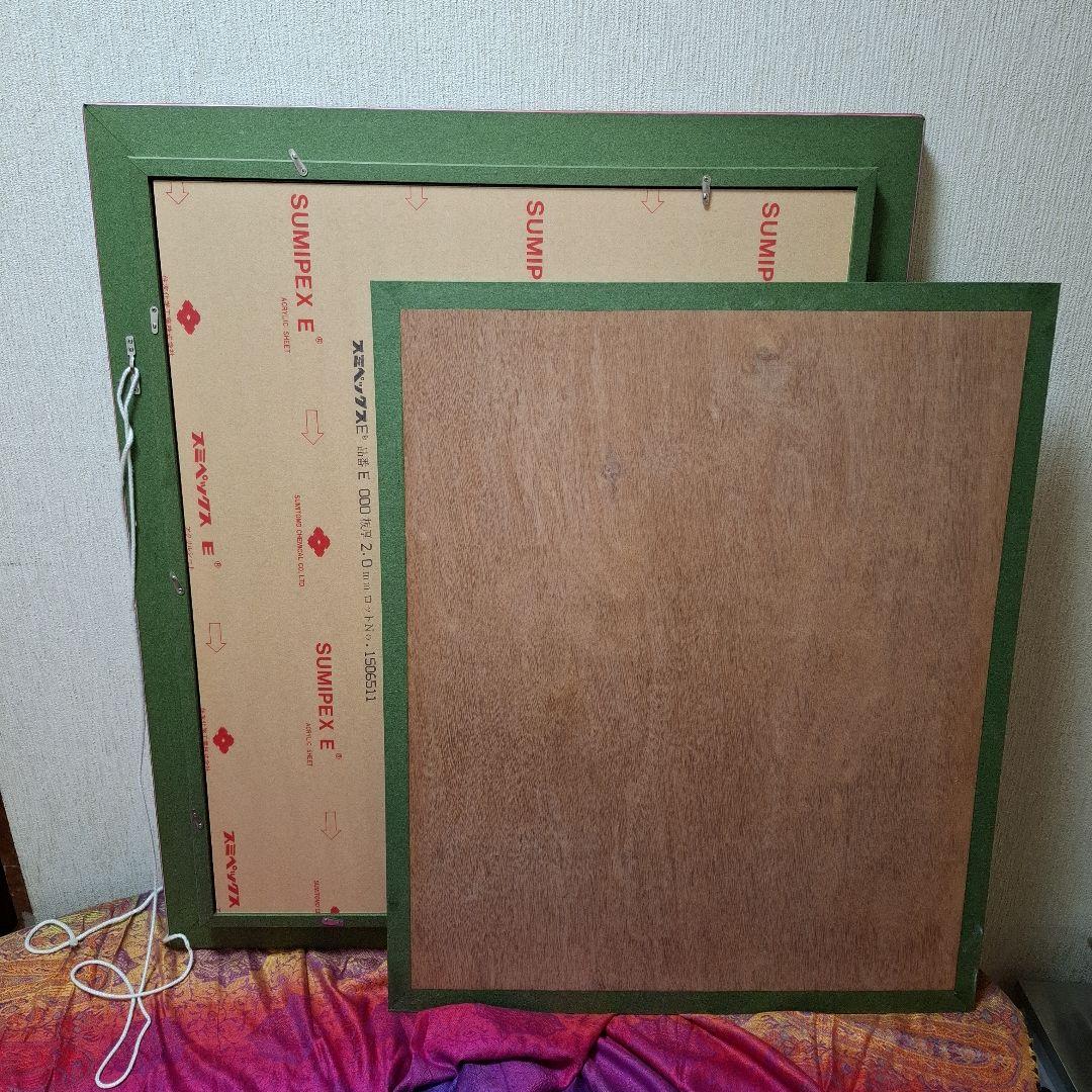 ※カッコイイ※黒っぽい茶色　油彩額縁 クラシックデザインF15　ひび割れ加工