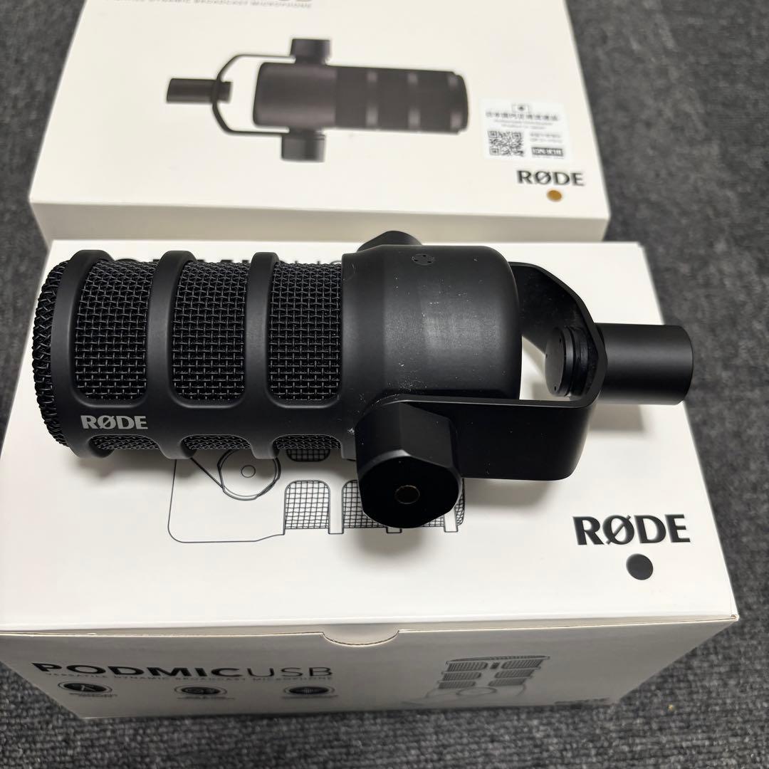 RODE PODMIC USB モガミXLR1mケーブル