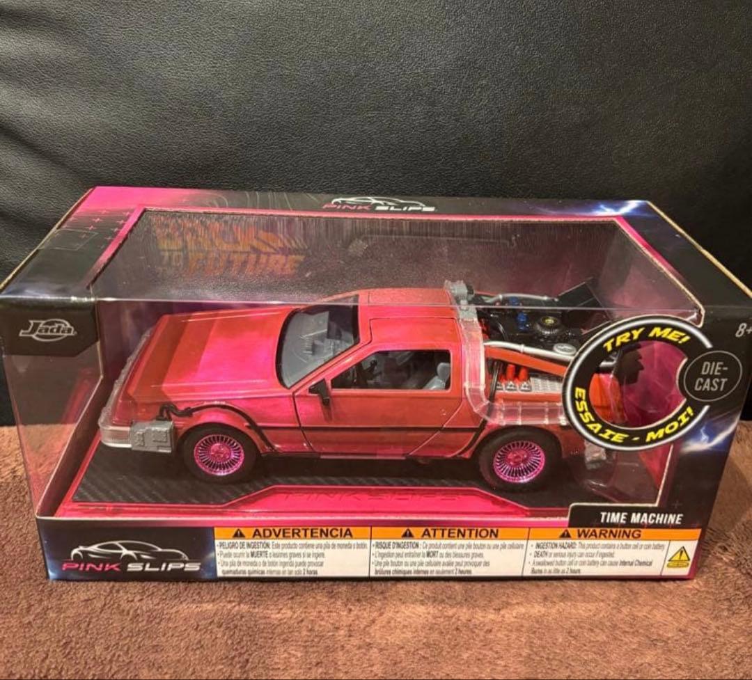 【未開封】Jada pink slipsバックトゥーザフューチャー デロリアン