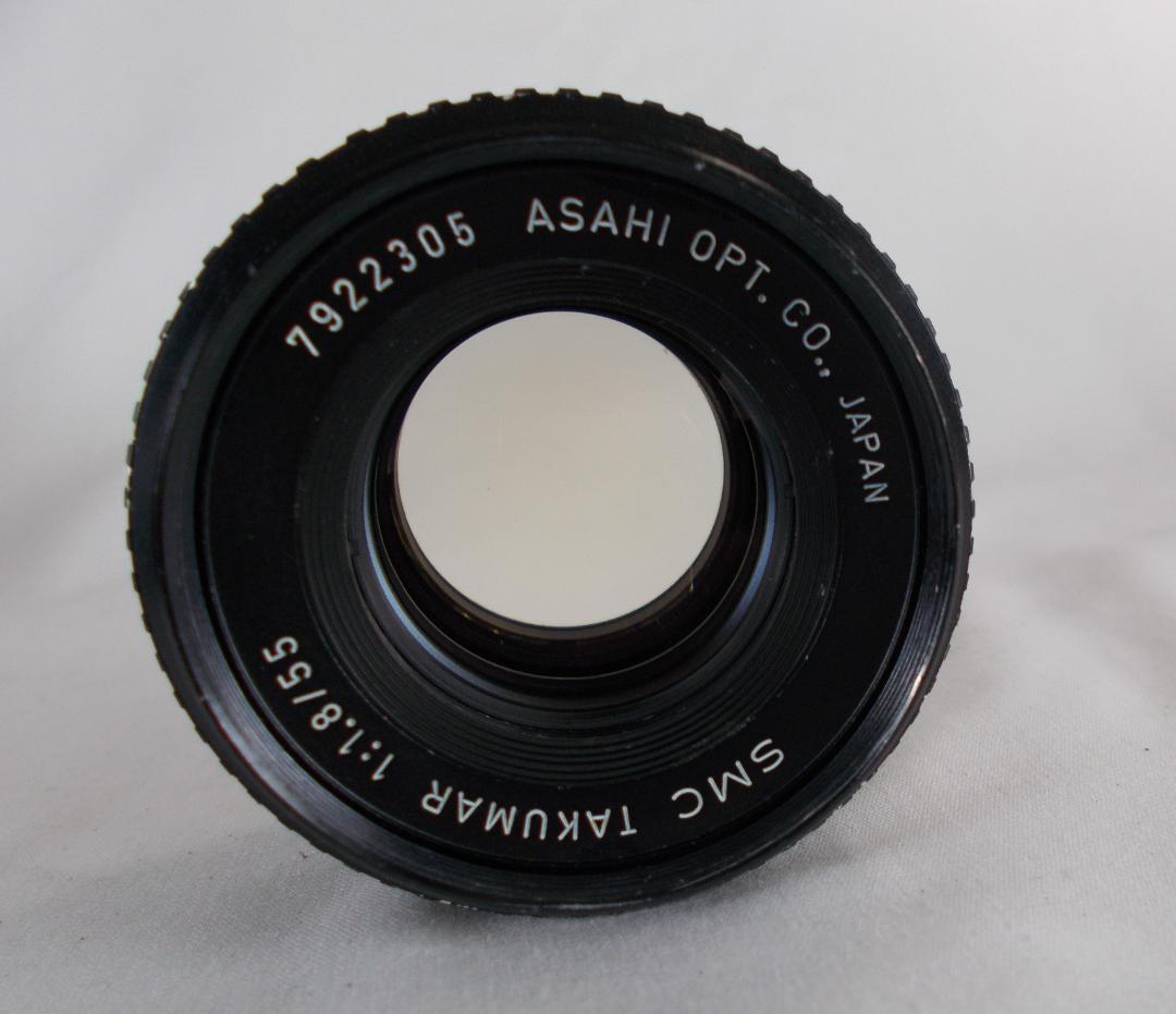 フィルムカメラ 整備済 完動品　Pentax SPF + f/1.8　L256