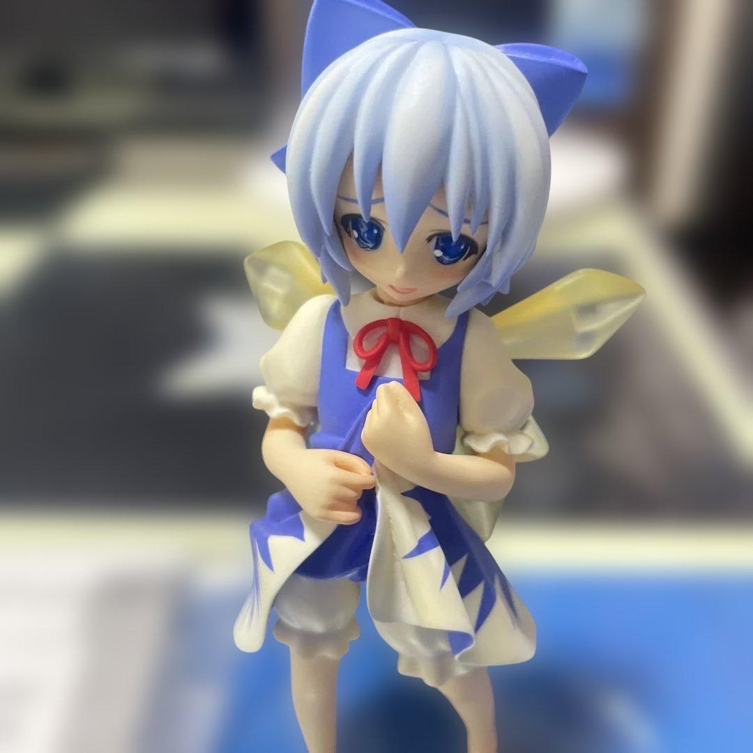 たくしあげチルノ 「東方Project」 ガレージキット　完成品　温泉天国