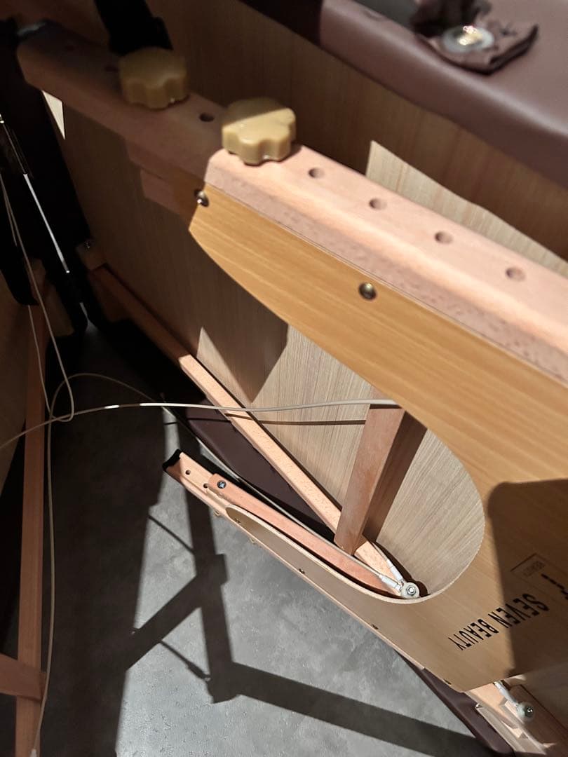 セブンビューティー　マッサージベッド　ブラウンセット