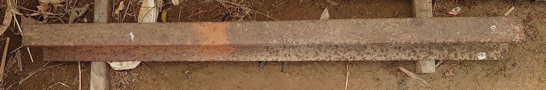 鉄道 軌条 線路 30kg レール ？ 本物 鉄 引取希望 金床 鉄骨 引取