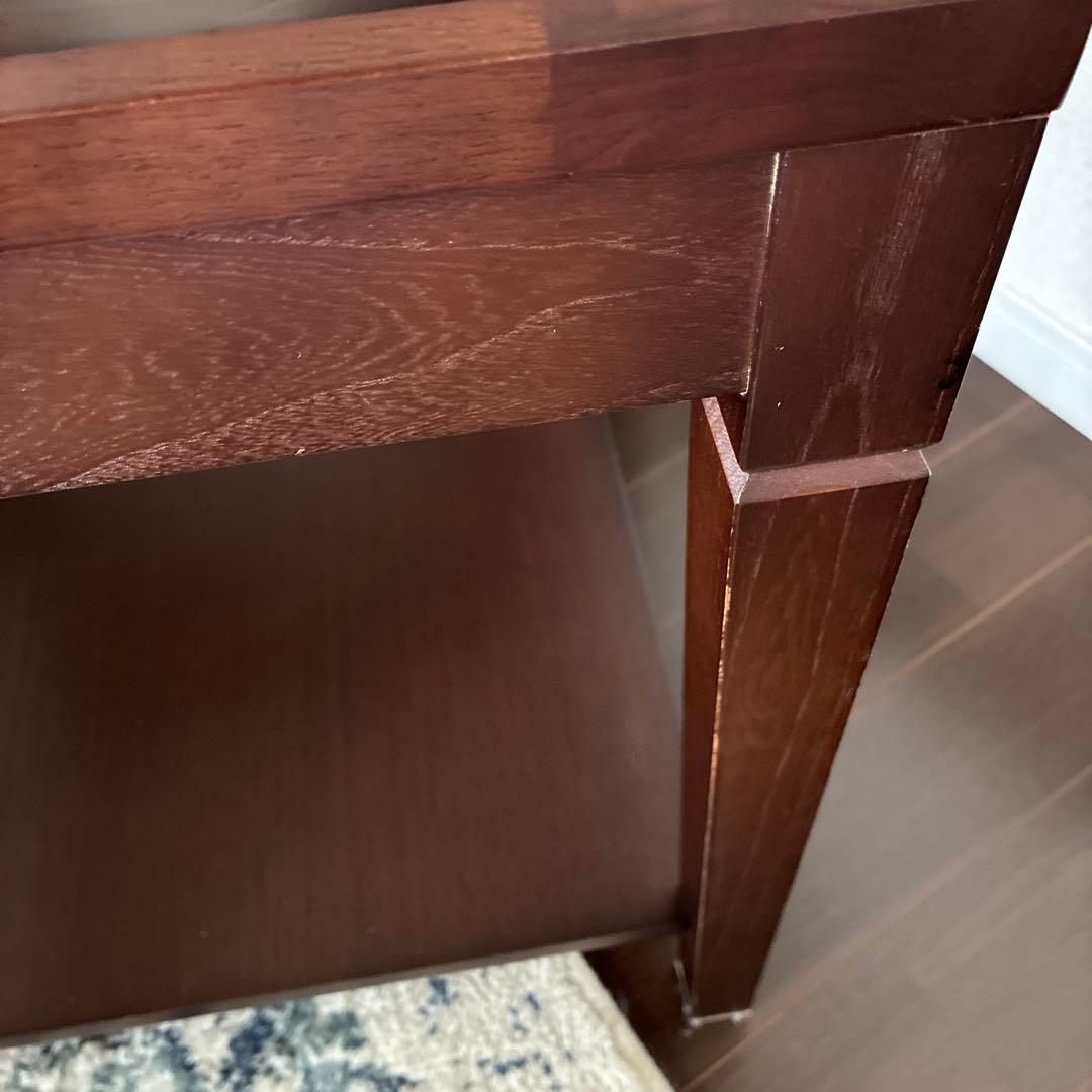 マルニ木工　maruni　ネストテーブル　ガラスサイドテーブル