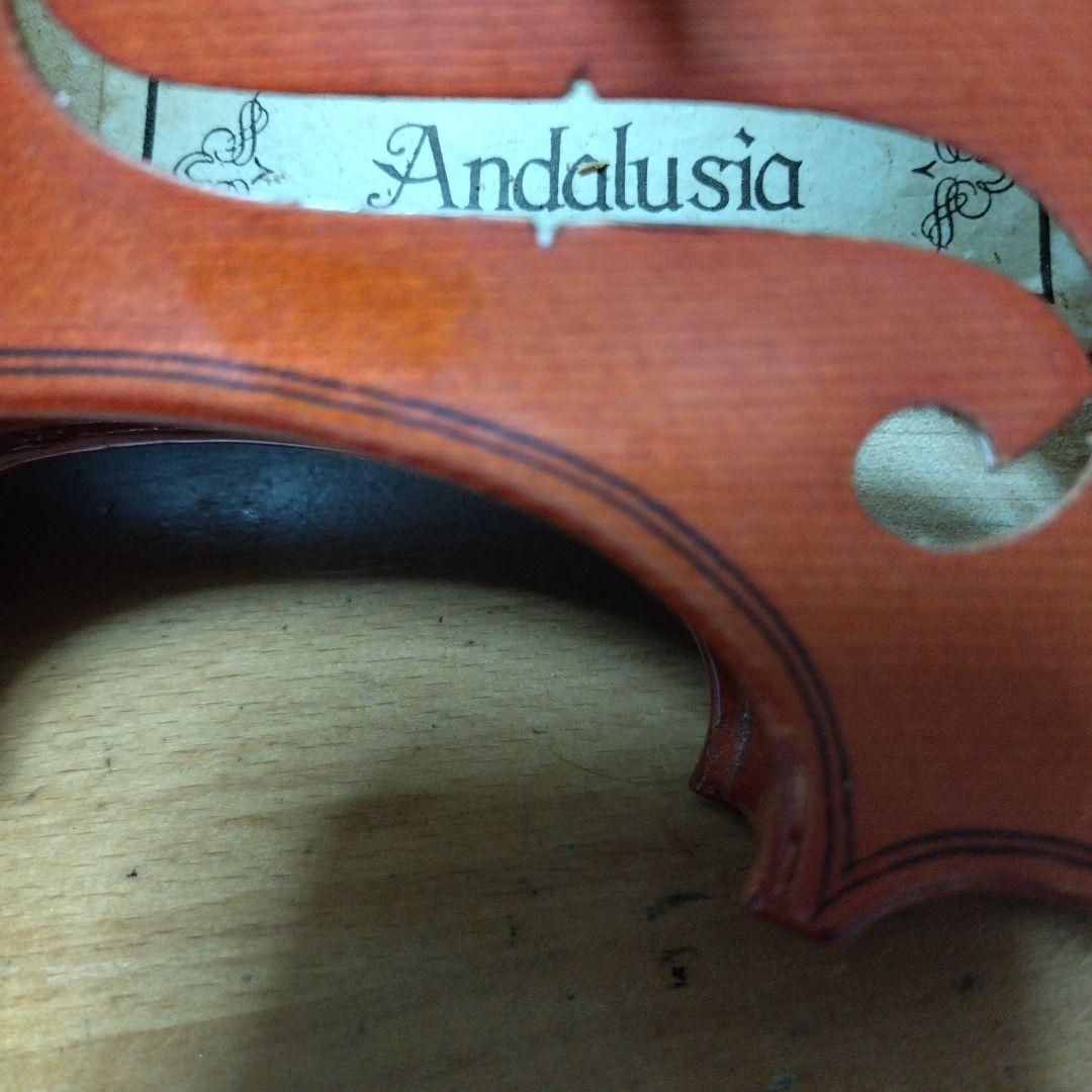 ♥大特価♥4/4 Andalusiaバイオリン♥弓、ケ―ス、松脂付き