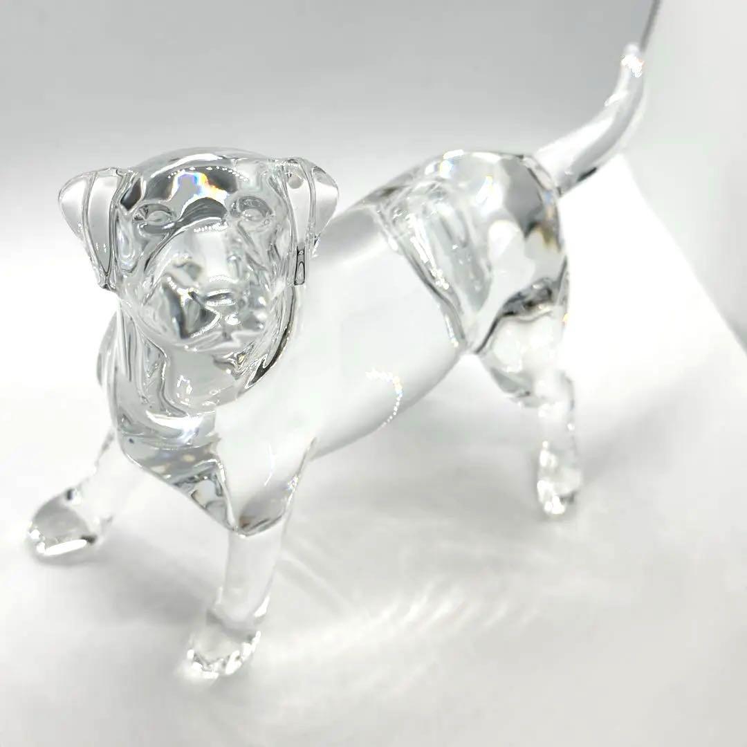 【箱有り】バカラ クリスタル ラブラドール　フィギュアリン　犬　ドッグ