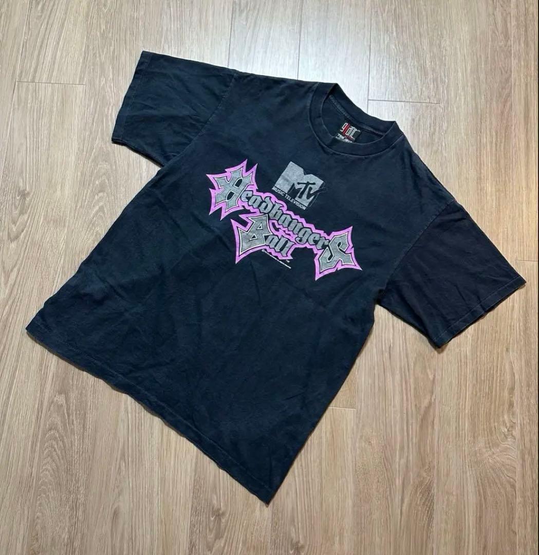 90年代 ヴィンテージ Tシャツ エムティービー・ヘッドバンガーズ・ボール XL