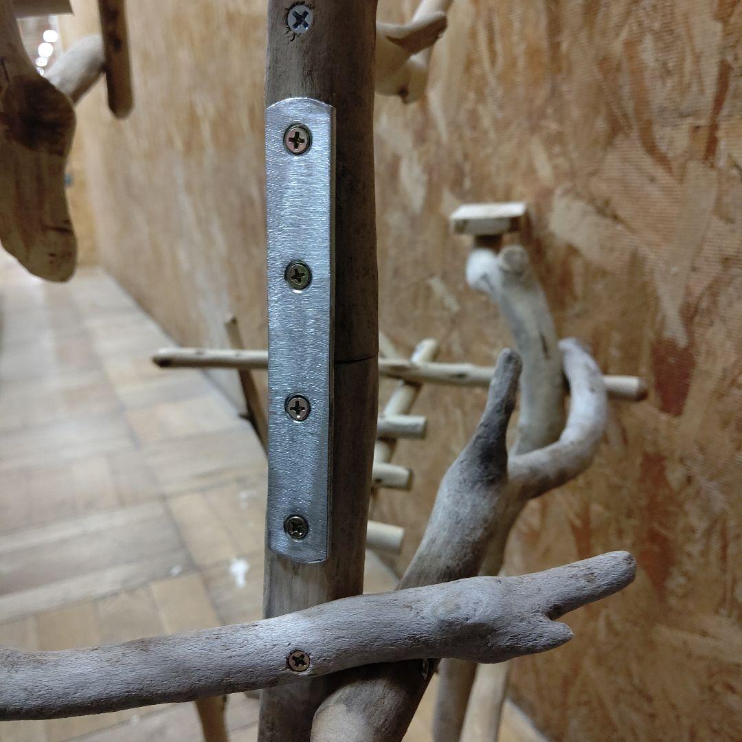 バードアスレチックジム大型(61) 鳥インコ止まり木、流木、鳥の遊び場