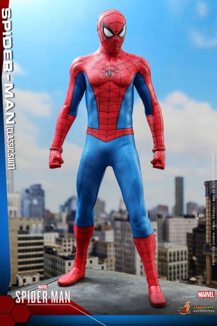 ビデオゲームマスターピース スパイダーマン クラシックスーツ