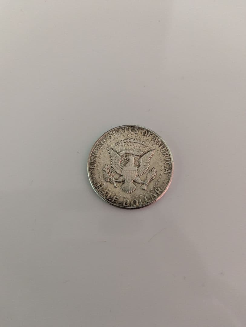 1958年 フランクリン・ハーフダラー2枚 / 1964年ケネディ・ハーフダラー