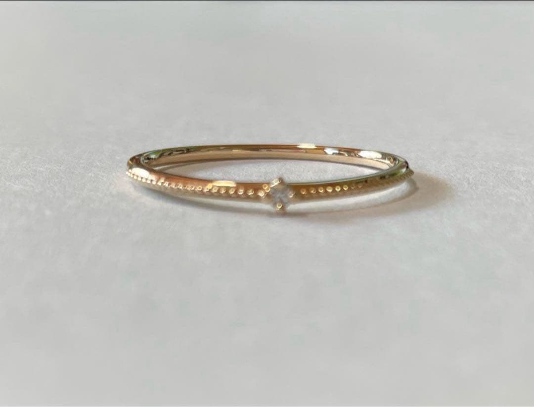 ete K10 ダイヤモンドリング　11号