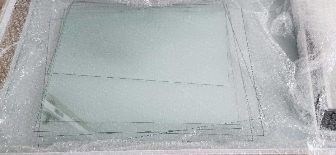 パンテオン ホワイト WH9045 ケージ ガラス製 905x455x450mm