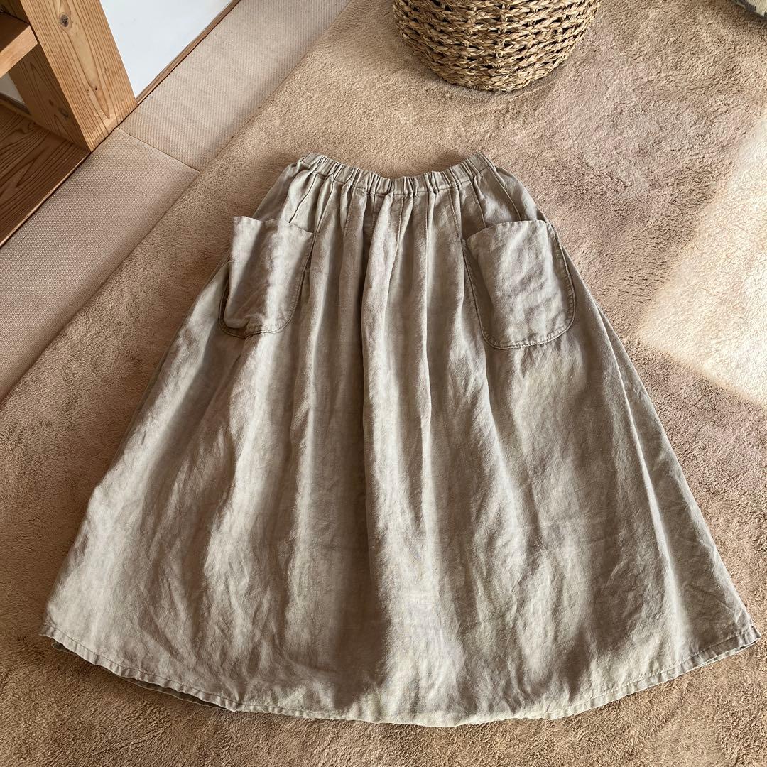 ヤオイタカスミ　モモンガパンツ　ベージュ