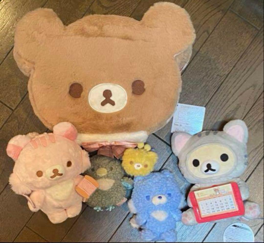 受注限定品】サクラノコリス裁縫セットぬいぐるみ　などリラックマグッズ　セット