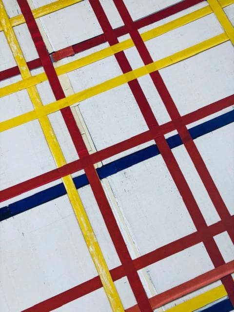 額装品/New York/ピエト モンドリアン/ポスター/アート/インテリア