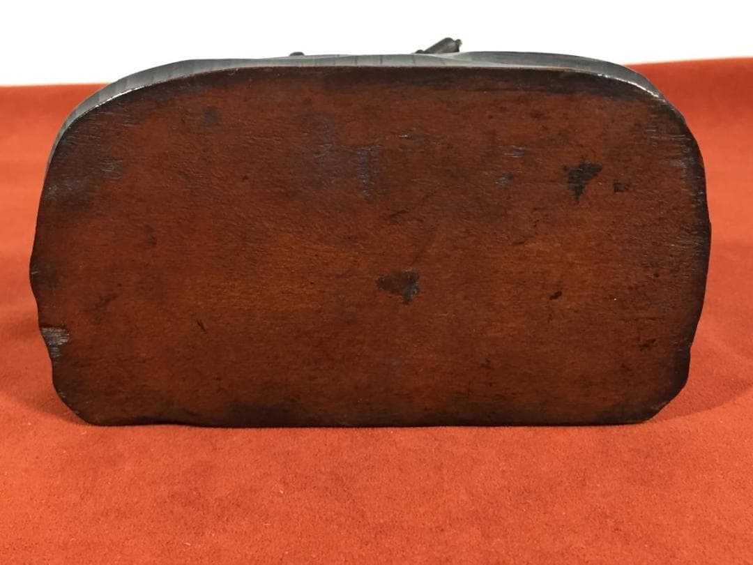 仙人 木彫り 人形 線密彫刻 約14.5cm 巻物 仏像 仙人像 中国美術 古玩