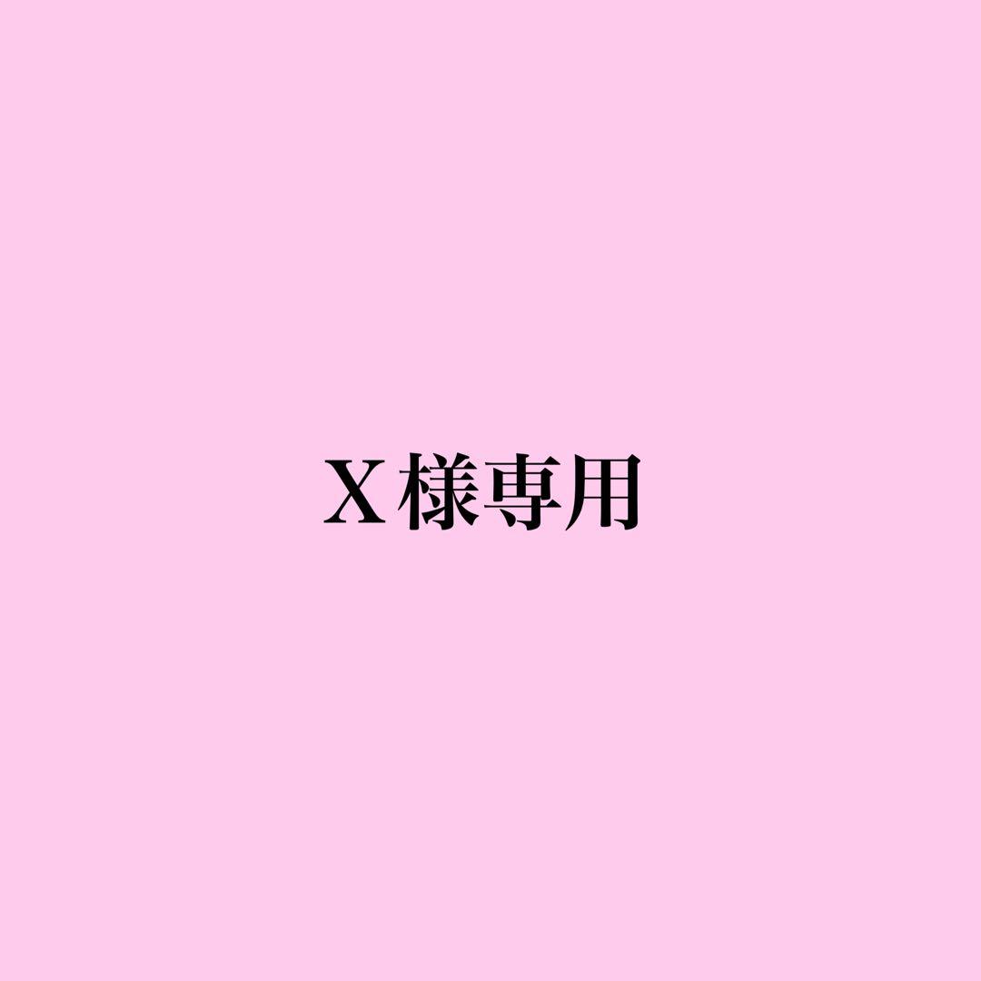 Ｘ　クッションカバー　2枚セット×2種