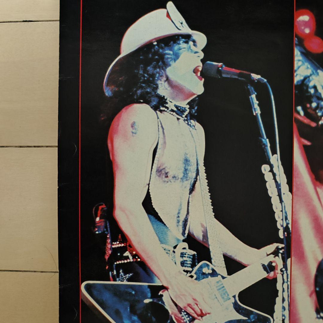 激レア!KISS 1980　ポスター♪当時物　非売品※※※ジャンク※※※