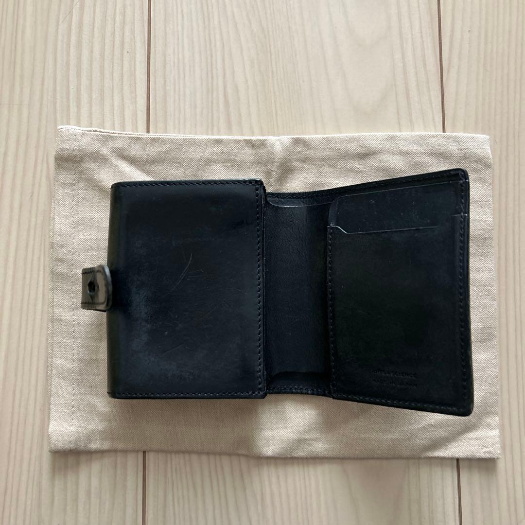Arts&Science Jabara short wallet ブラック