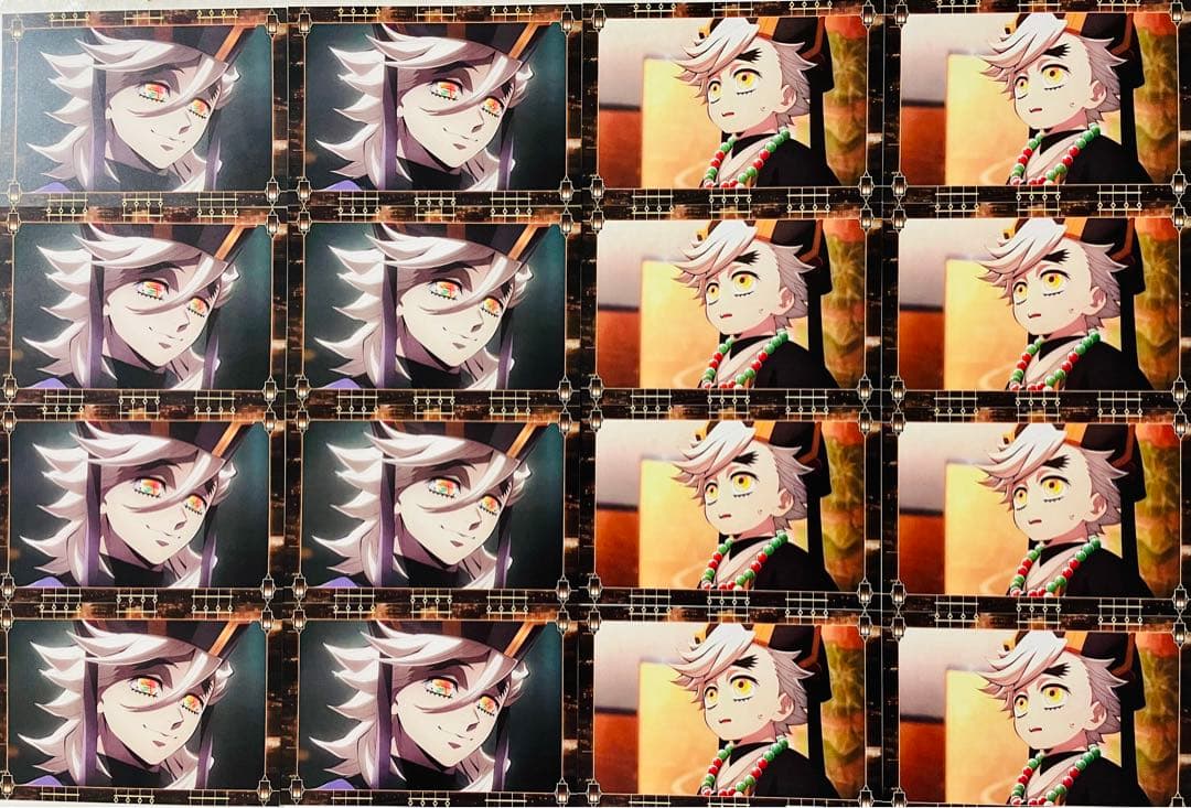 鬼滅の刃 半券ポストカード 童磨16枚セット