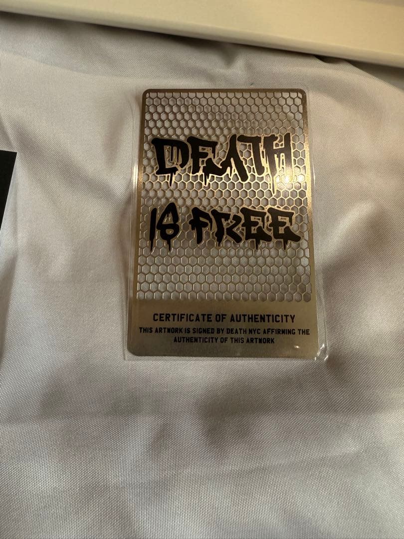 DEATH NYC 現代アートポスター　世界100枚限定　バンクシー　村上隆