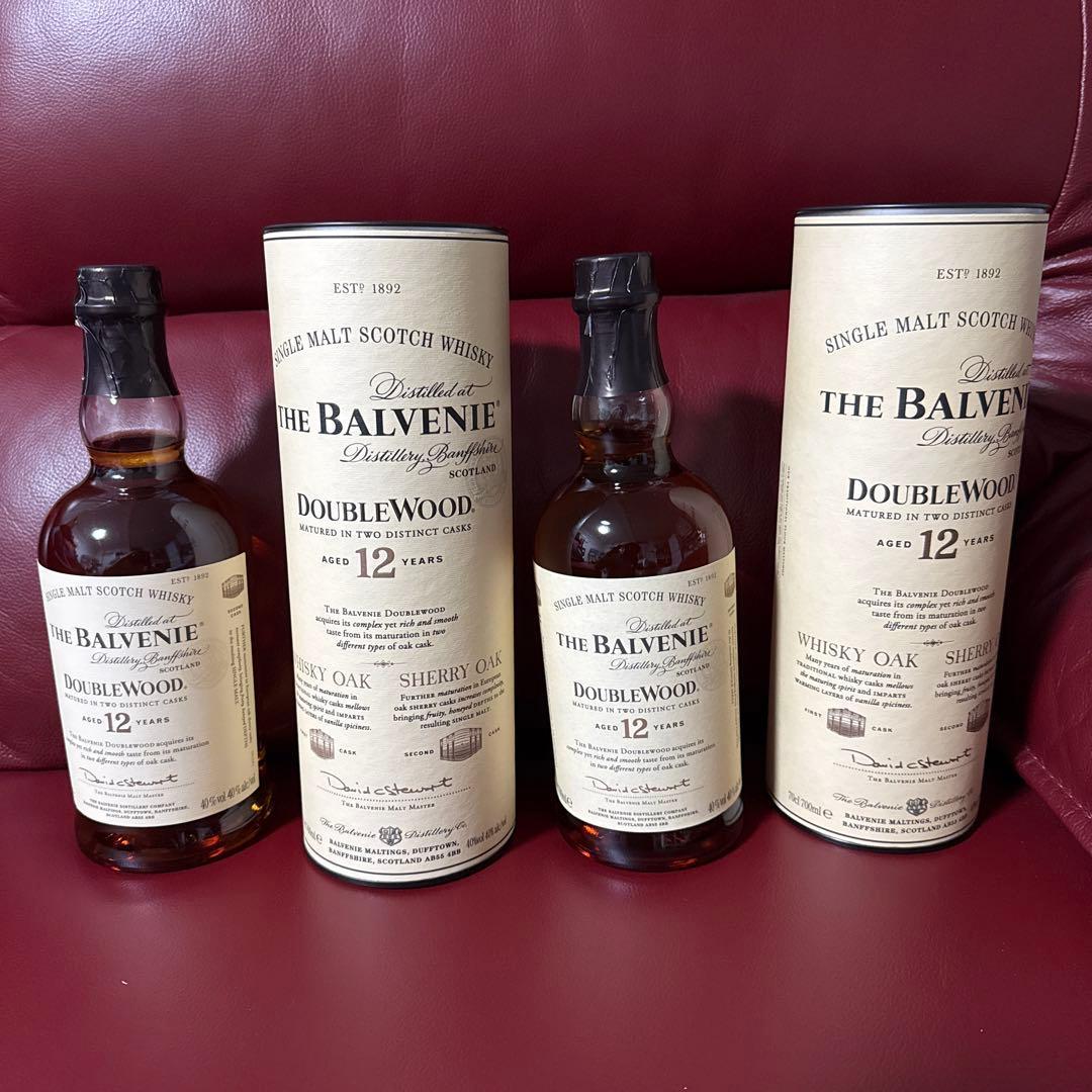 バルヴェニー 12年 ダブルウッド700ml 3本セット