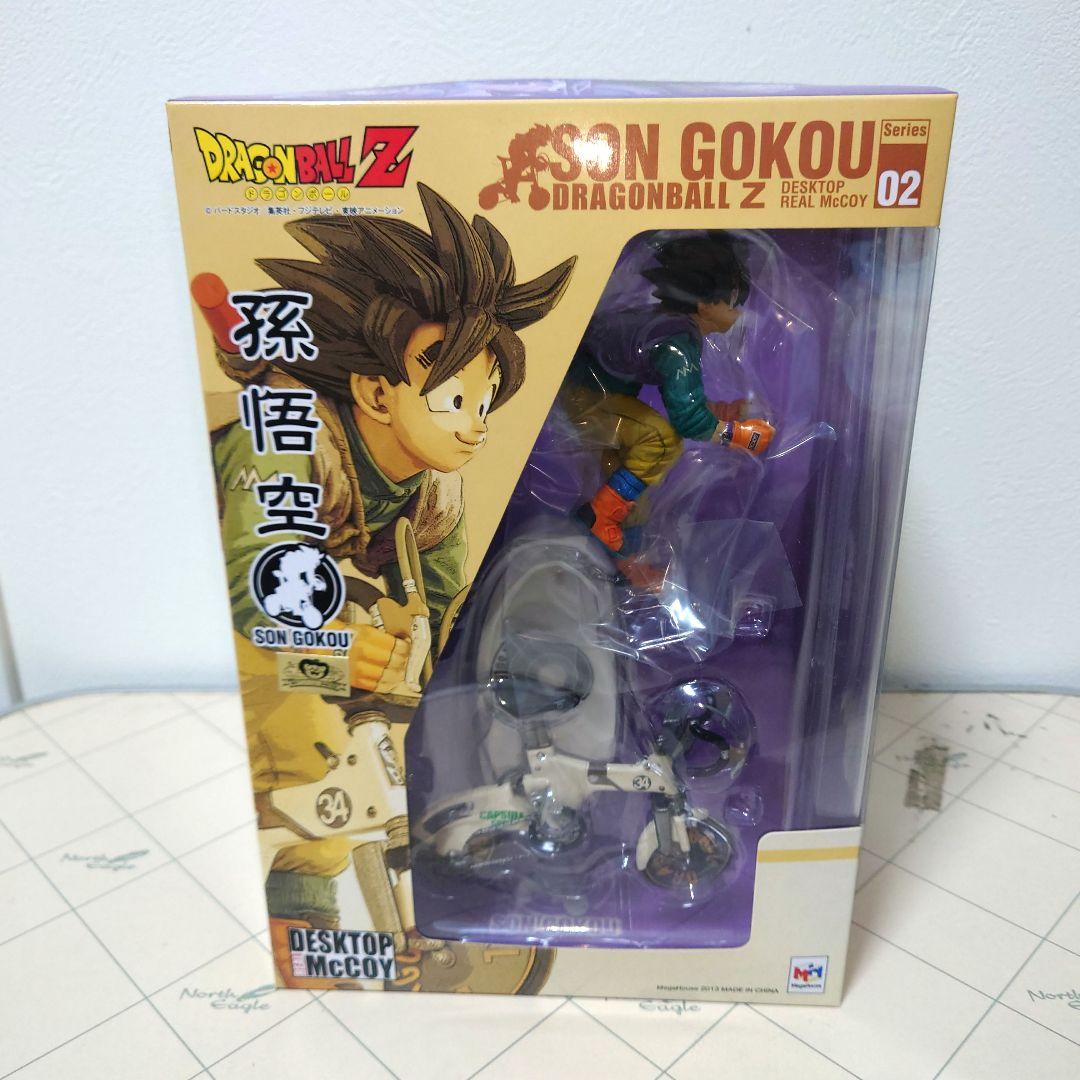 レア物！ドラゴンボール　デスクトップリアルマッコイ　自転車悟空　新品未開封　初版