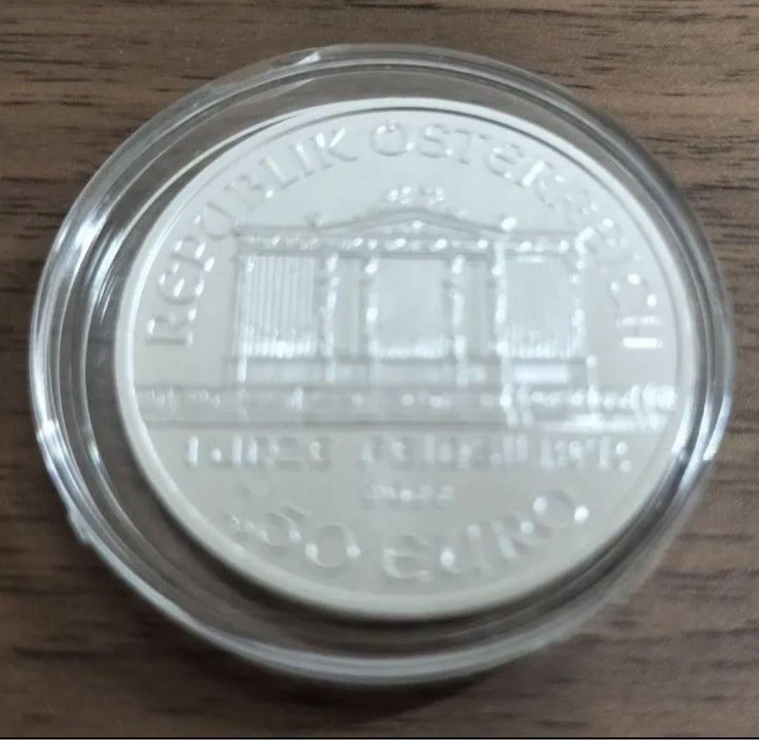 オーストリア　ウィーン　銀貨　1オンス　2022年　クリアケース付き